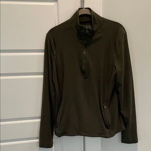 Ralph Lauren Active Women’s Olive Green quarter zip pullover